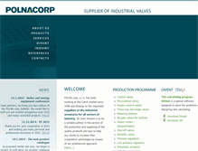 Tablet Screenshot of polnacorp.eu